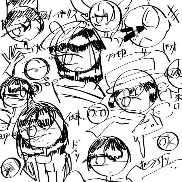 髪ありカンヒュ_寄せ書き