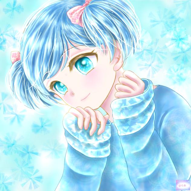 ブルー・ガール（blue girl）