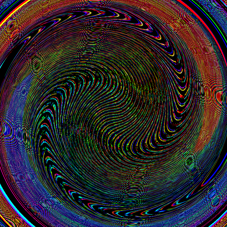 Cool glitch effect - ibisPaint