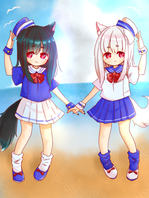双子水平さん⚓