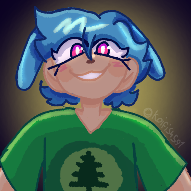 Lapina smiling down at u