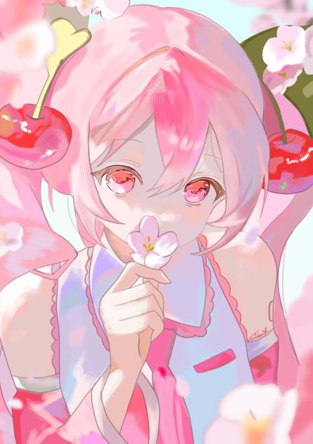 Color study - Sakura Miku