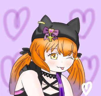 黒猫マヤちゃん