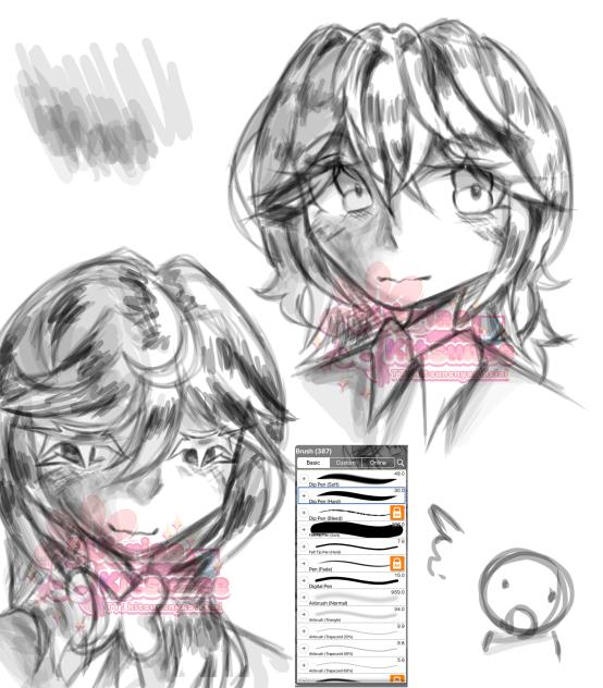 1 hour dip pen hard drawing 🤑