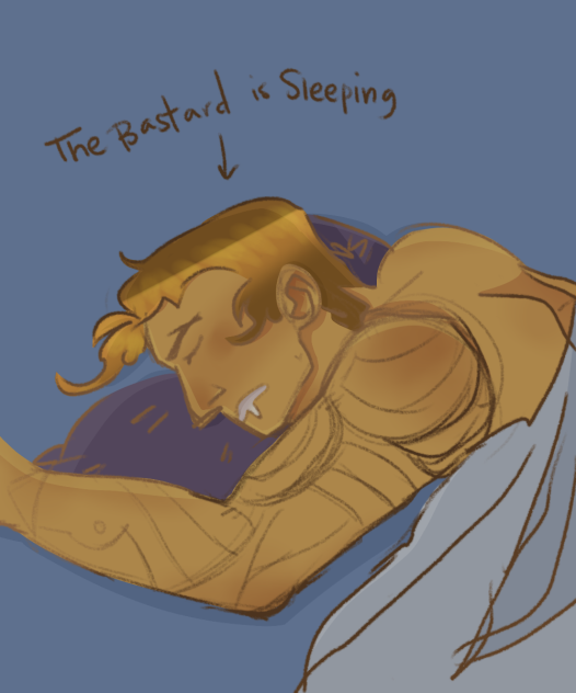 The Bastard is Sleeping - ibisPaint