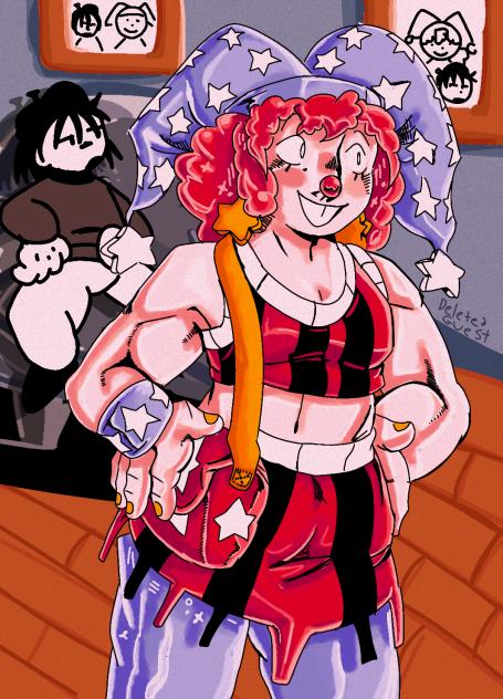 clown girl