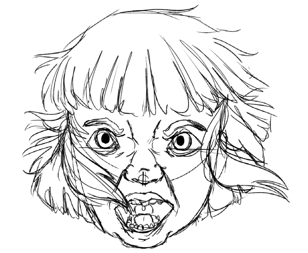 Angry expression Practice - ibisPaint