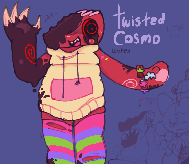 my fav tw. Twisted Cosmo. Dandy's world - ibisPaint