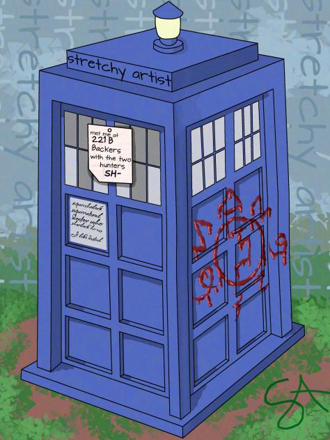 superwholock spn dr who tardis sherlock