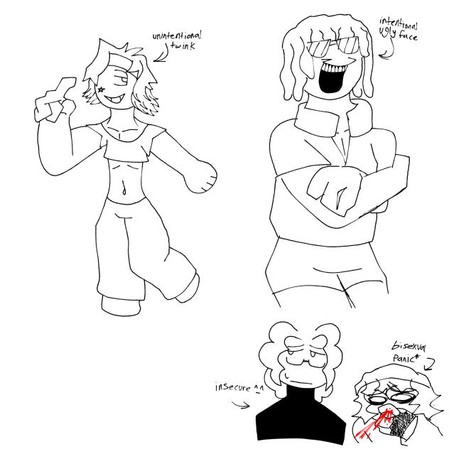 uh some of my ocs as humans