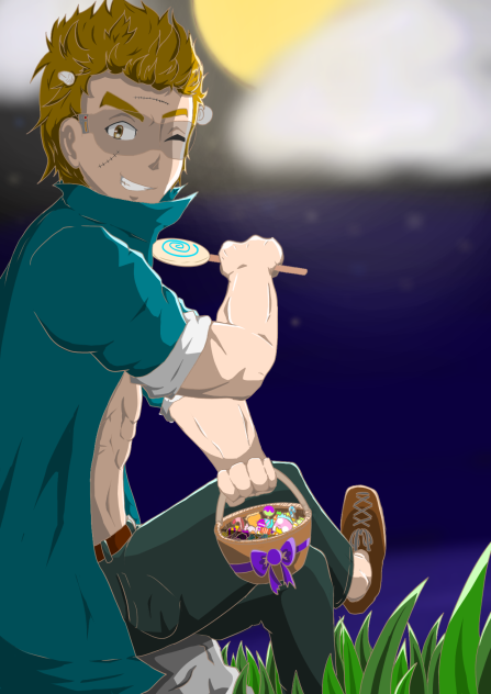 【ハロウィンキャラ描いてみた！】オリキャラ描いてみた⑧