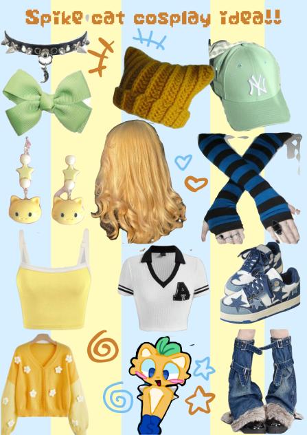 Cosplay idea for my OC 💛💙