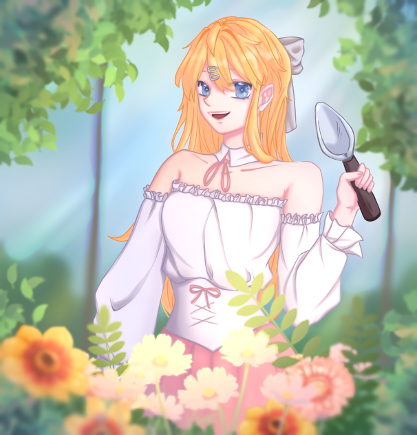 Mascot for art comp