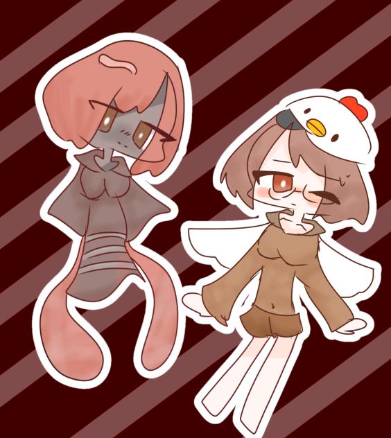 可愛いふたり