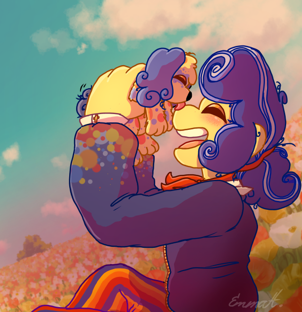 Wally and his daughter molly