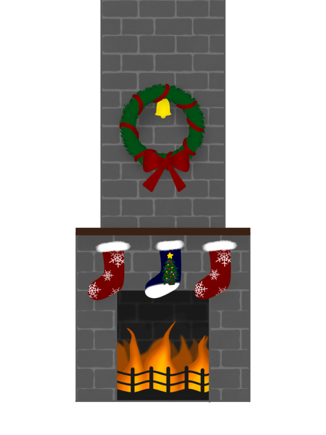 Камин - ibisPaint