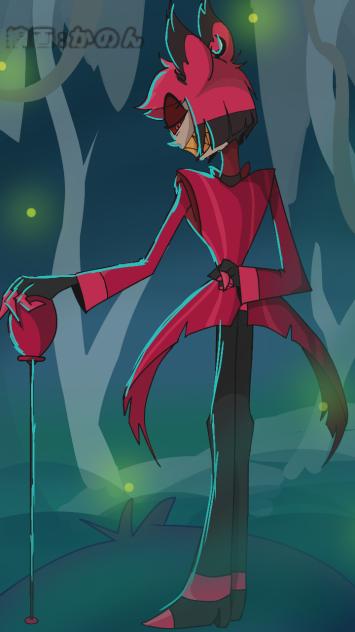 線画スター背景描いてみたVer