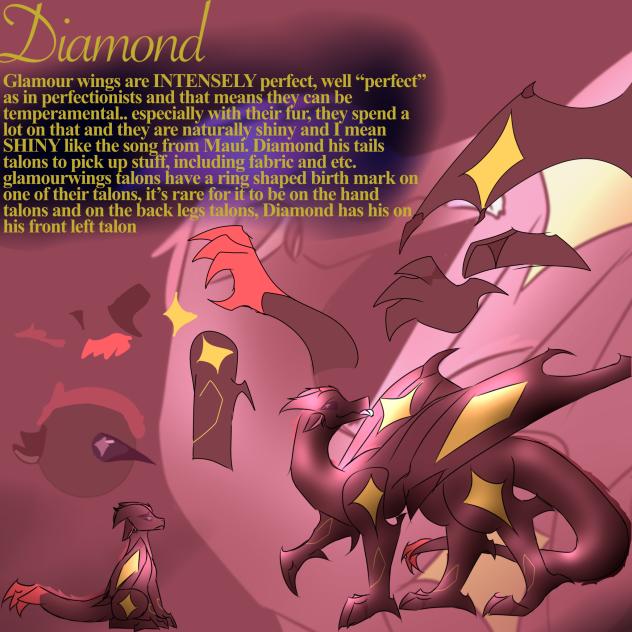 Diamond the glamourwing