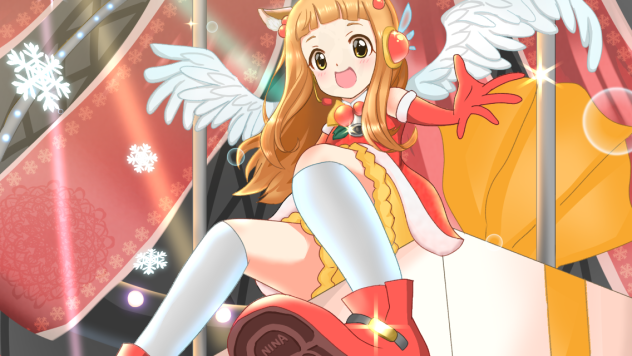 デレステ 市原仁奈 クリスマス Ibispaint