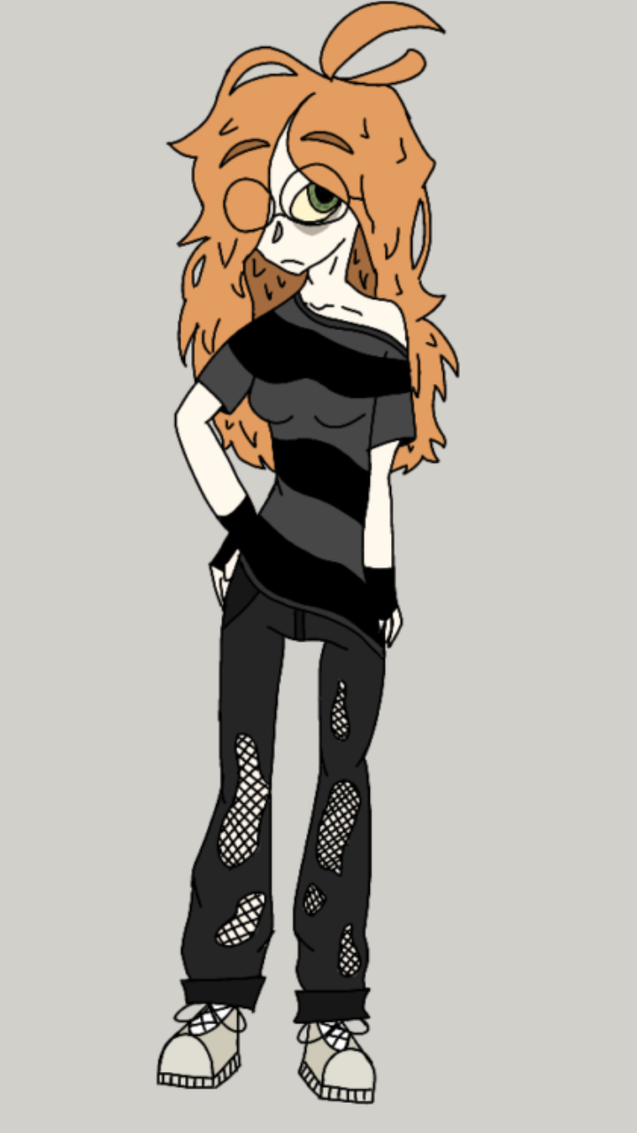 a girl I imagined and then drew - ibisPaint