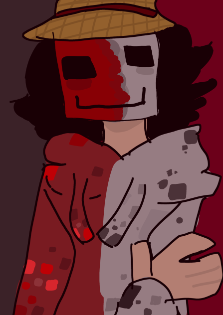 A Minecraft character - ibisPaint