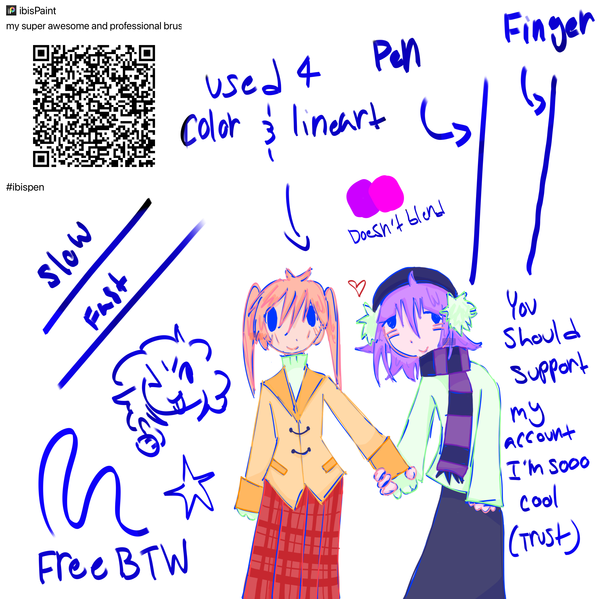 Super awesome and cool brush - ibisPaint