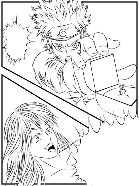 comisioned lineart