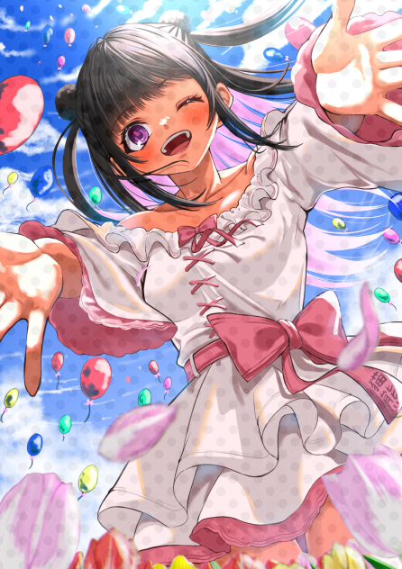 依頼イラスト「おいで！」