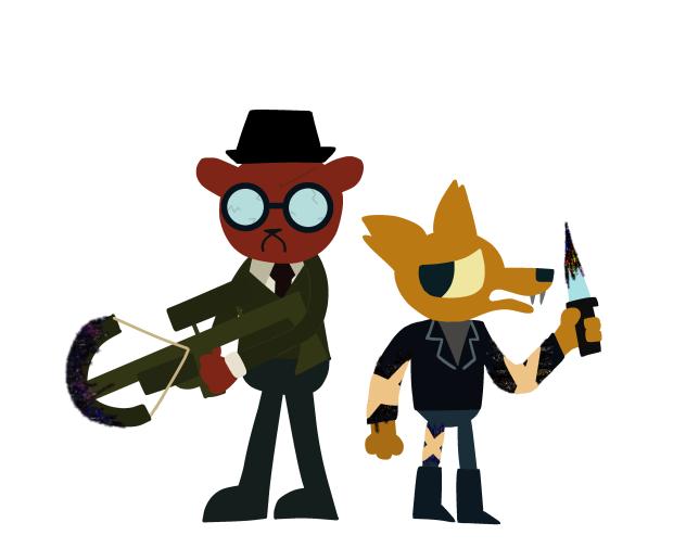 Night in the Woods - Gregg y Angus