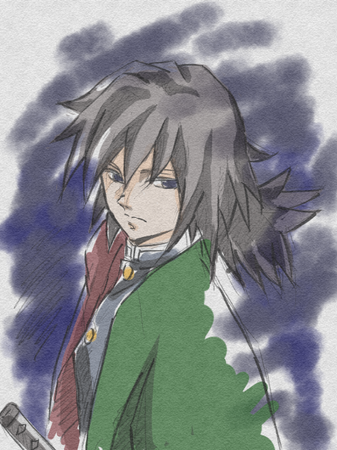 落書き 義勇さん