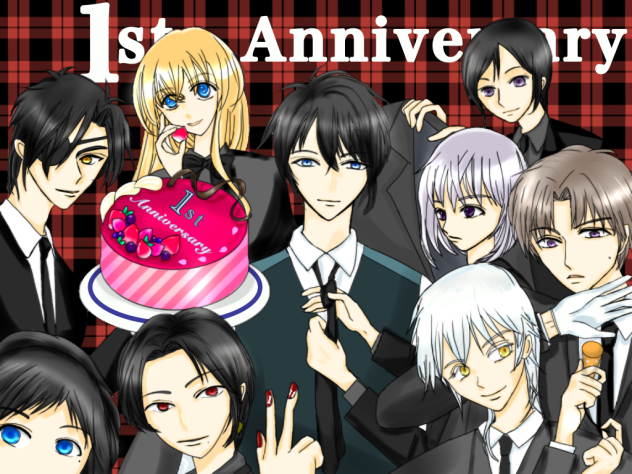 祝・審神者就任一周年！カラーバージョン