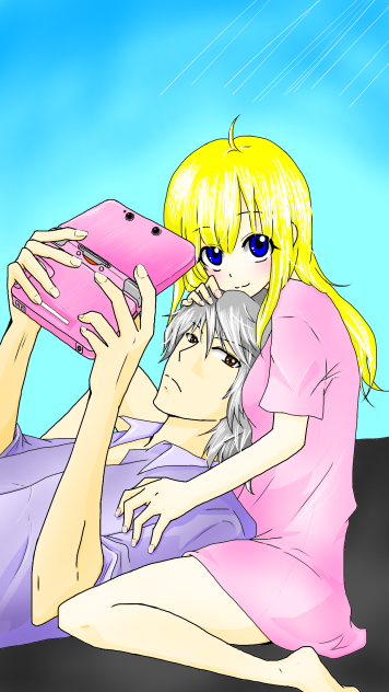 リア充アイコン用に描いたやつ((((