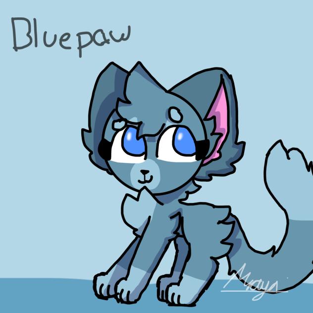 Bluepaw fanart