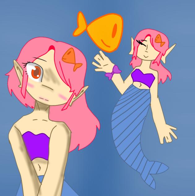 a mermaid🧜‍♀️