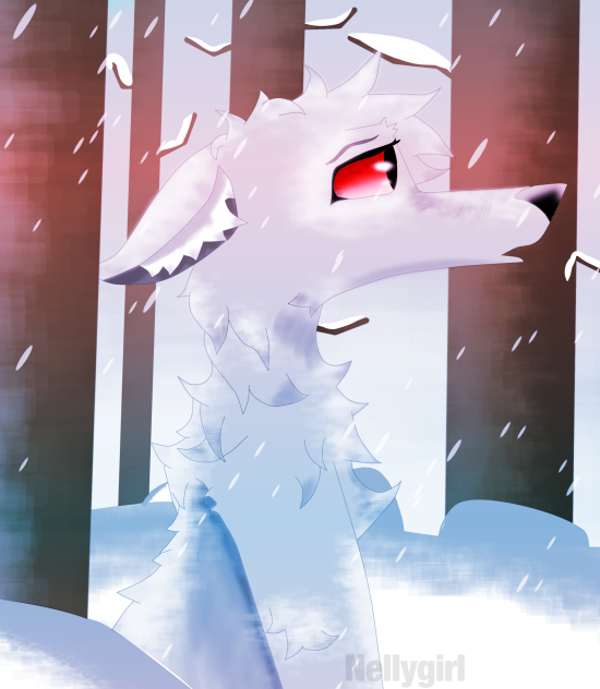 Snow wolf