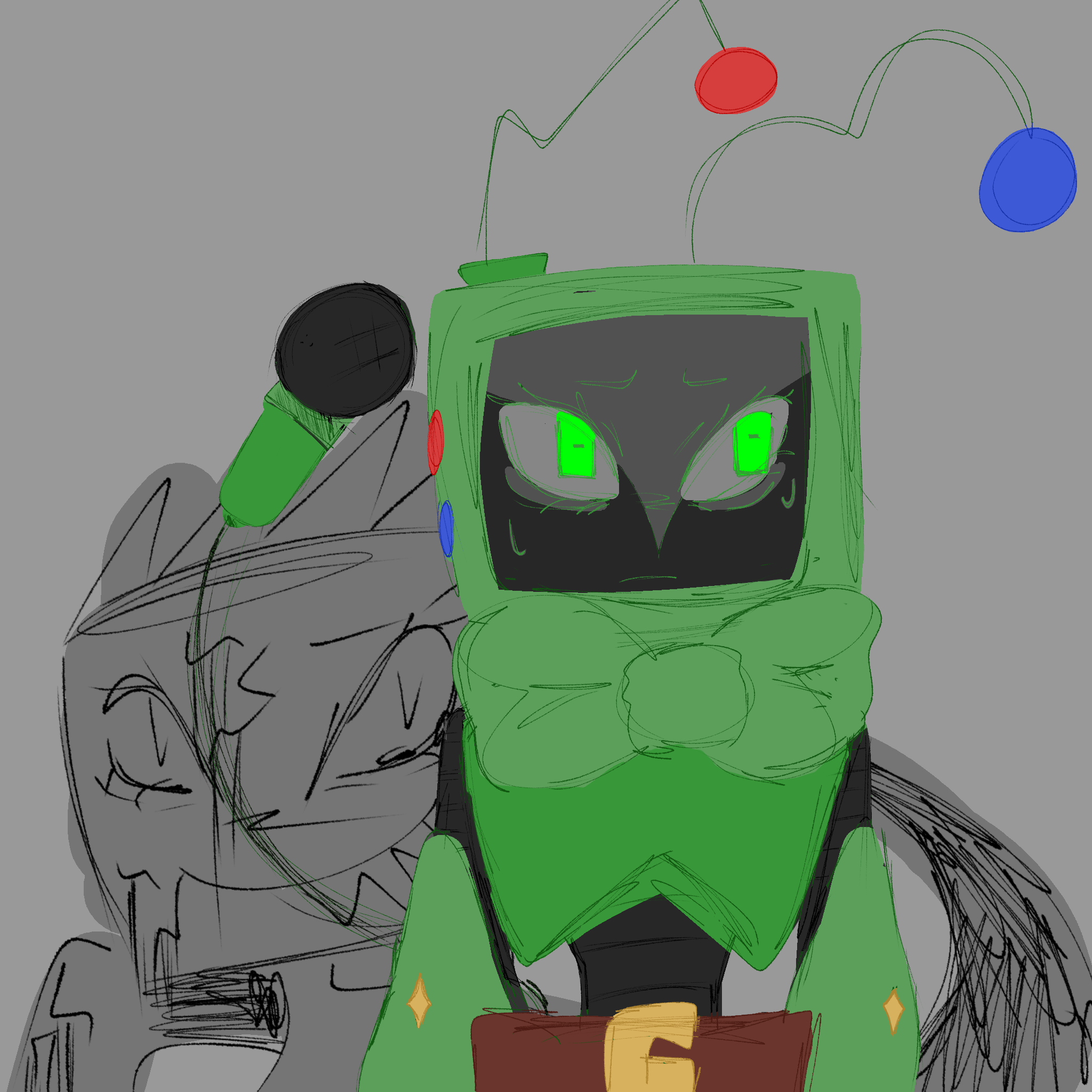 wip '' Hunting for attention - ibisPaint