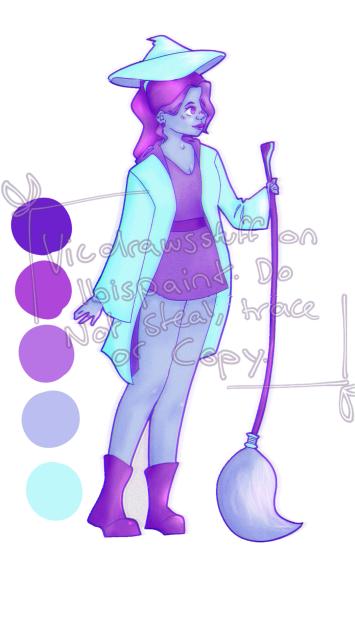 randomly generated colour pallette - ibisPaint