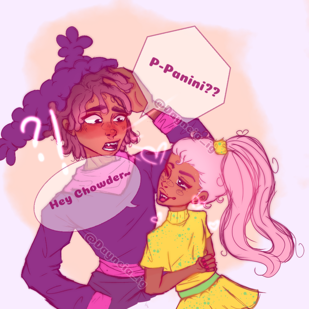 Chowder Panini Lol. Deviantart Chowder × Panini - ibisPaint