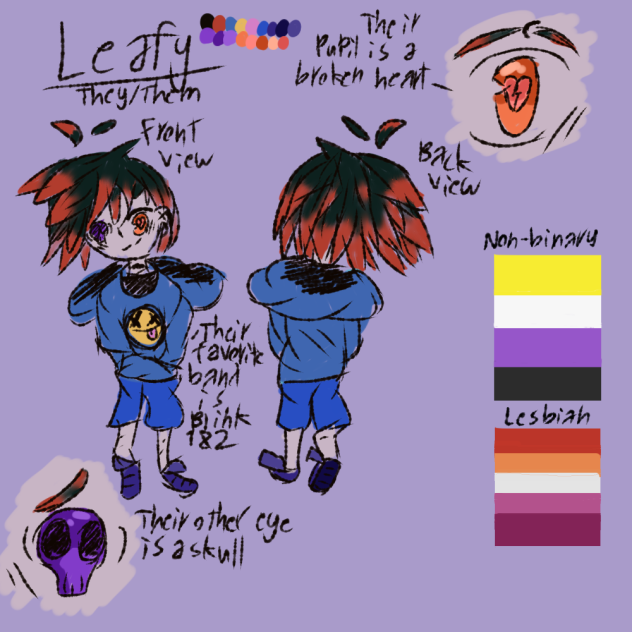 Leafy! My New Mascot!