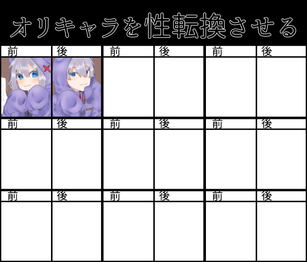 オリキャラ性転換