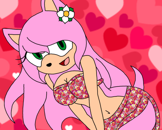 I Love The Beach Amy The Sweet HedgeHog