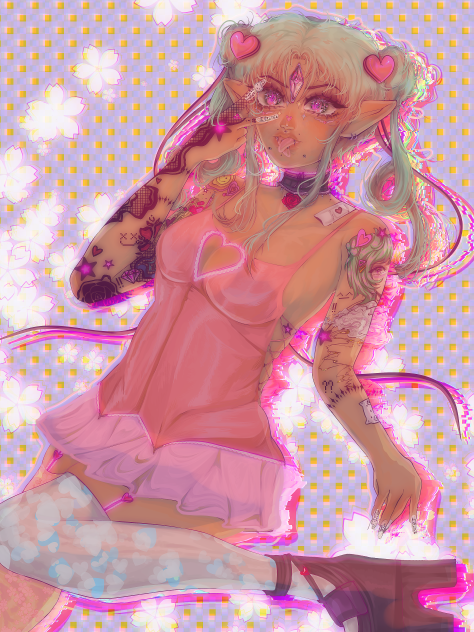 Lixxieny-Oc Redraw Speedpaint