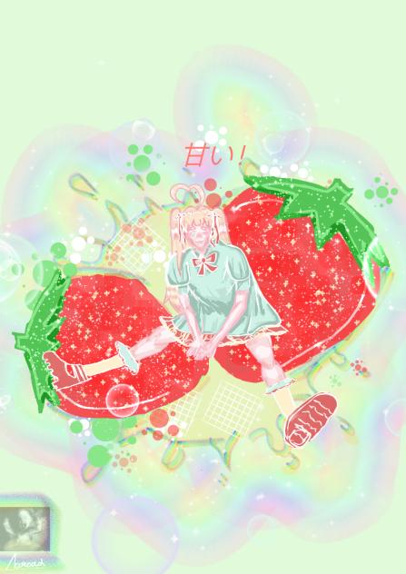 sweet summer🍓🌈🌞(i wish it looked pretty)