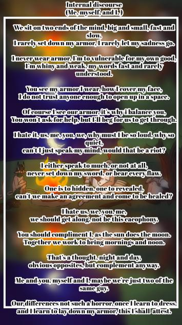 The dose makes the poison(poem)