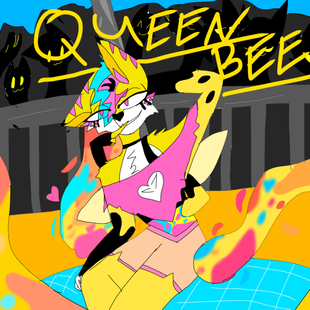 Queen bee from helluva boss