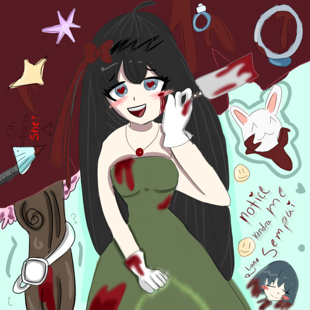 Liana if she was in yandare simulator 🤑
