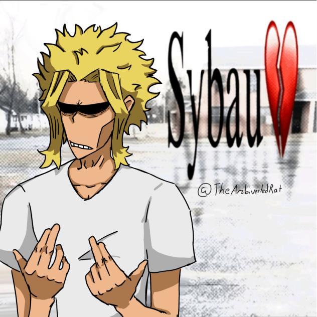 Sybau meme (all might)