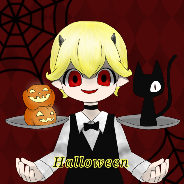 ハロウィン塗りました！