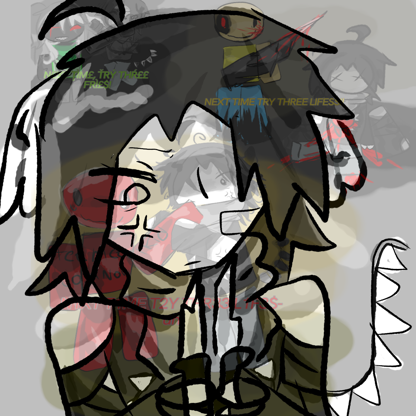 bro really had enough - ibisPaint