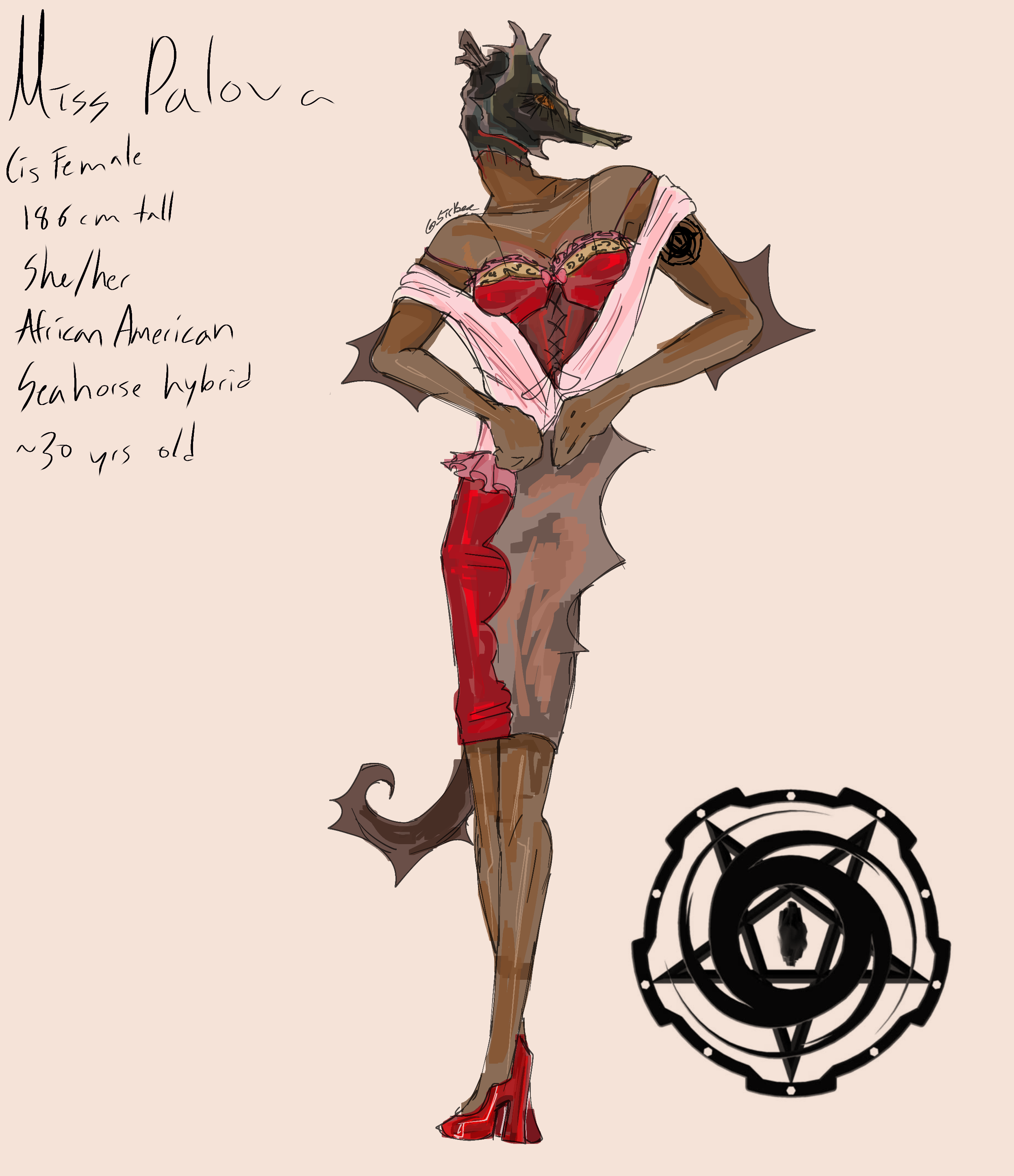 Miss Palova Pressure Oc - ibisPaint